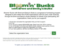 Tablet Screenshot of bloominbucks.com